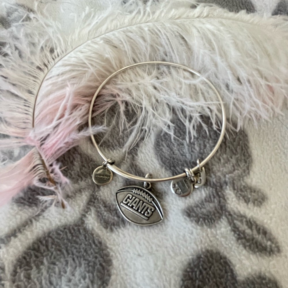 Alex and Ani NY Giants Charm Bangle